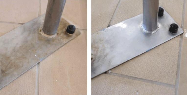 不銹鋼除銹前和除銹后的對比圖 (3)